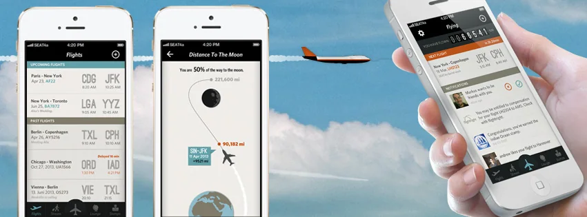 Flying’s flight-history visualizations
