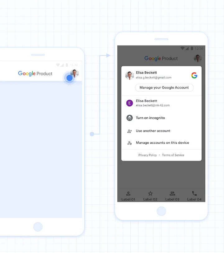 Google — onegoogle ap pattern