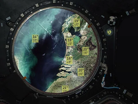 Window to Earth concept, view 2